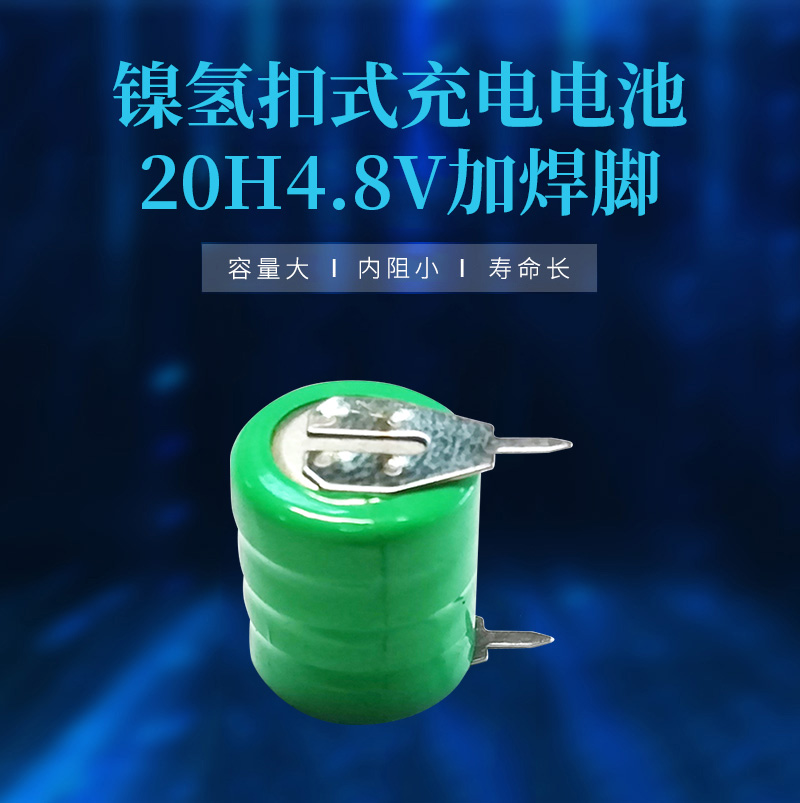 20H3.6V带脚镍氢电池海报