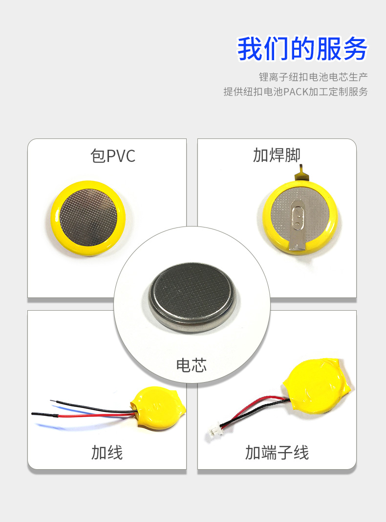 真明LIR2025加工定制服务